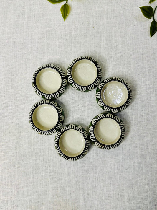 Diya set of 6