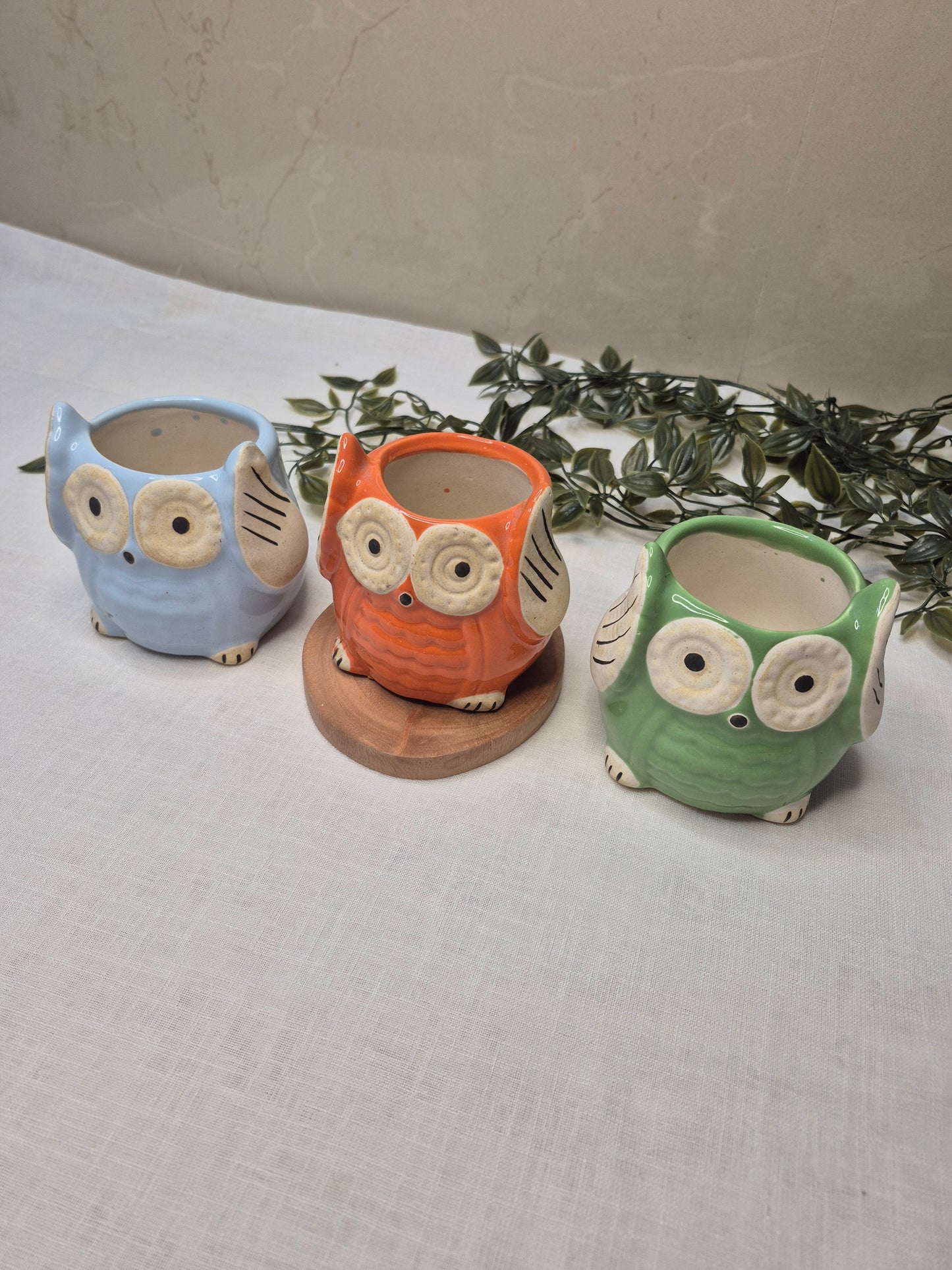 Owl Table Planter