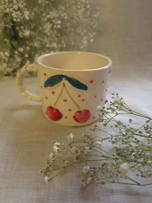 Cherry Pop Ceramic Mug