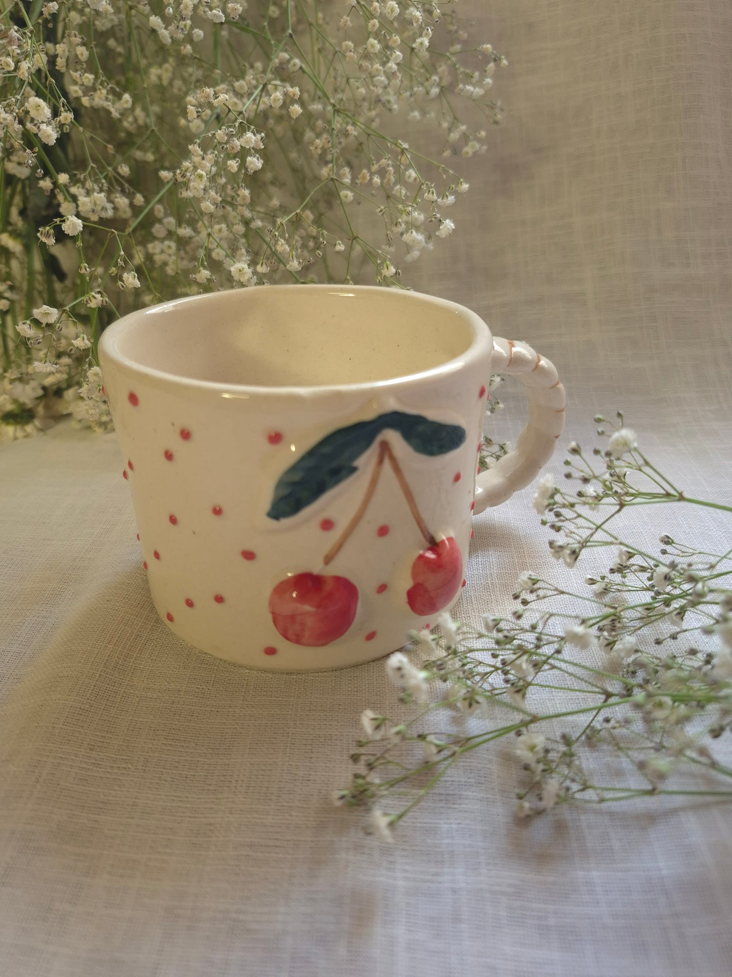 Cherry Pop Ceramic Mug