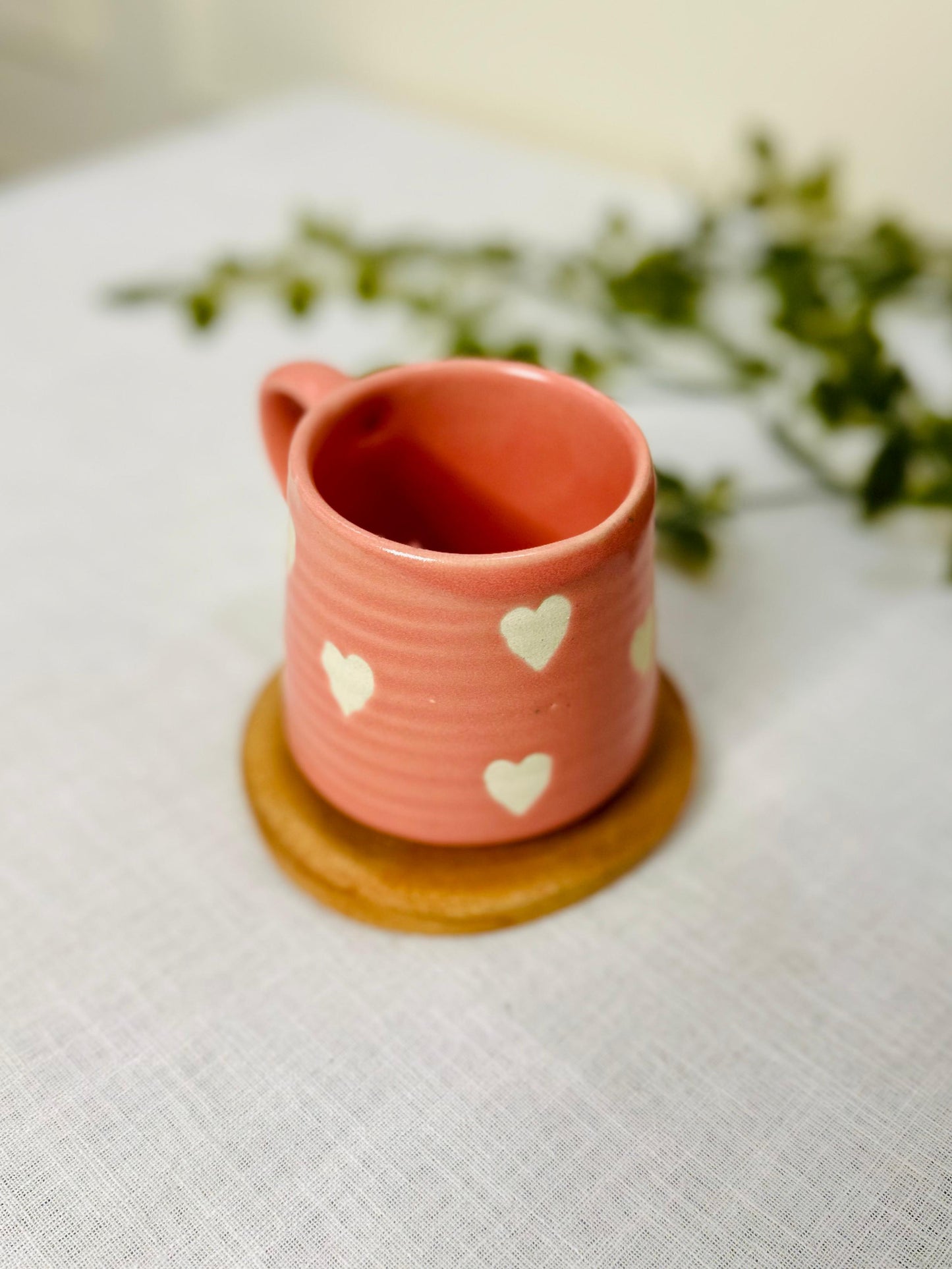 Sweet Heart-Patterned Mug