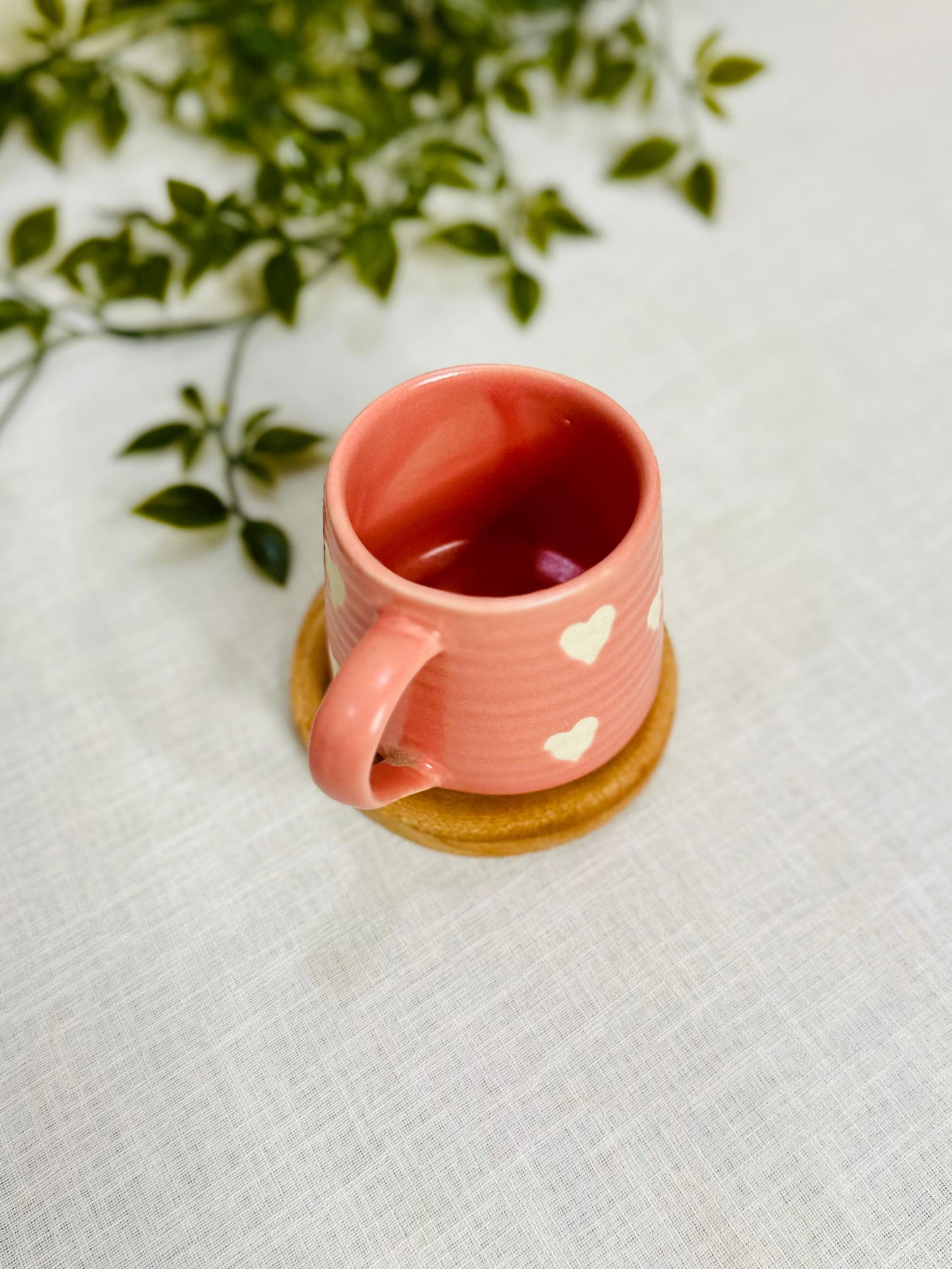 Sweet Heart-Patterned Mug