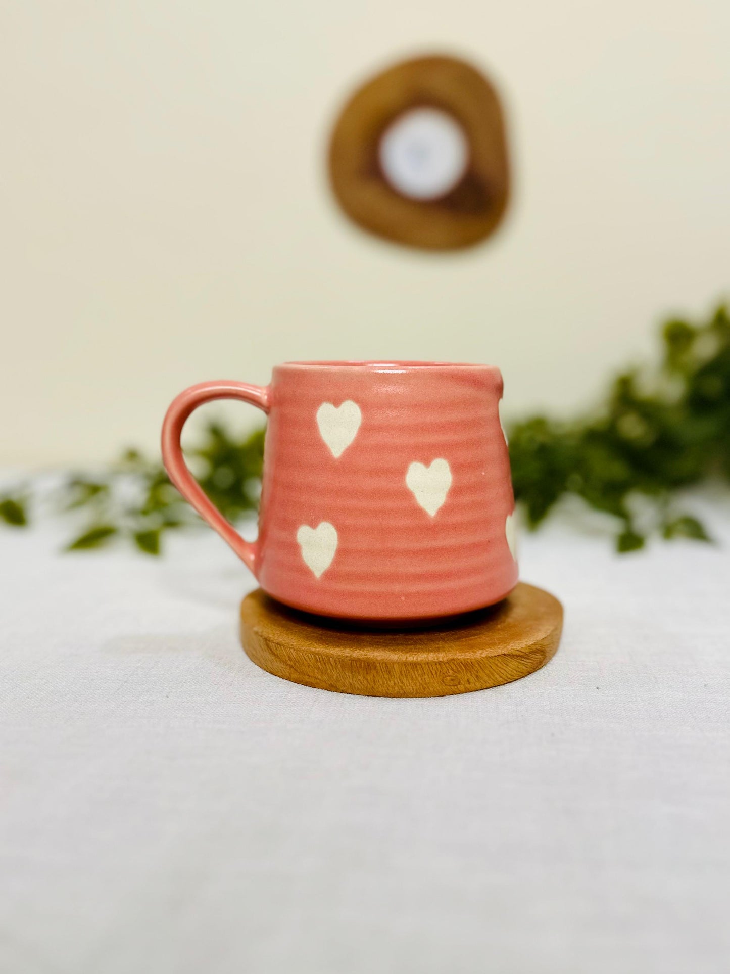 Sweet Heart-Patterned Mug