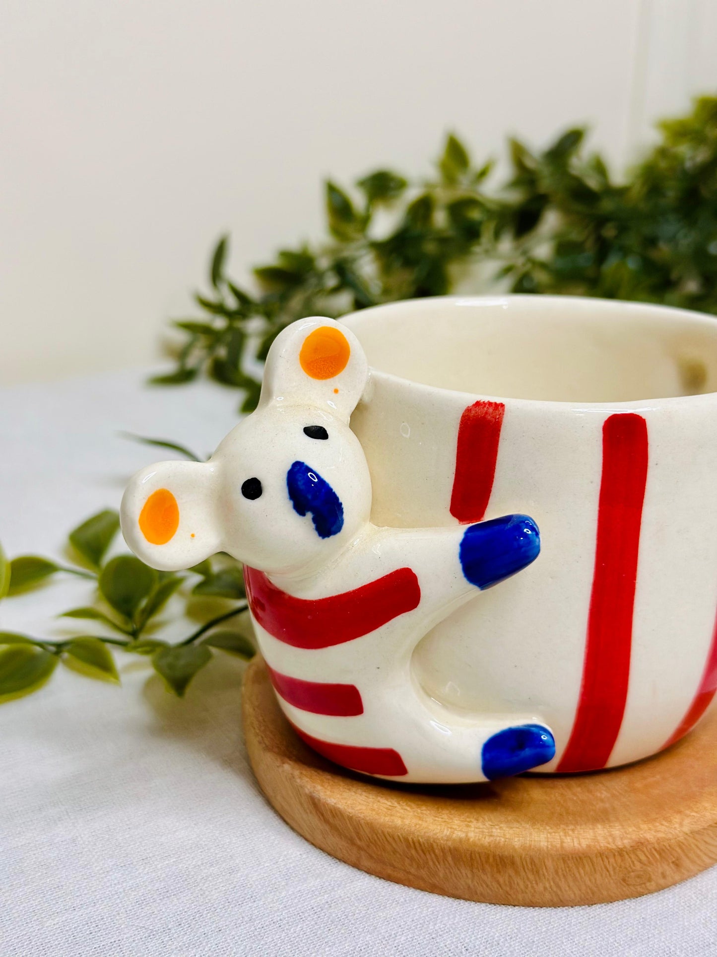 Adorable Koala Hug Ceramic Mug