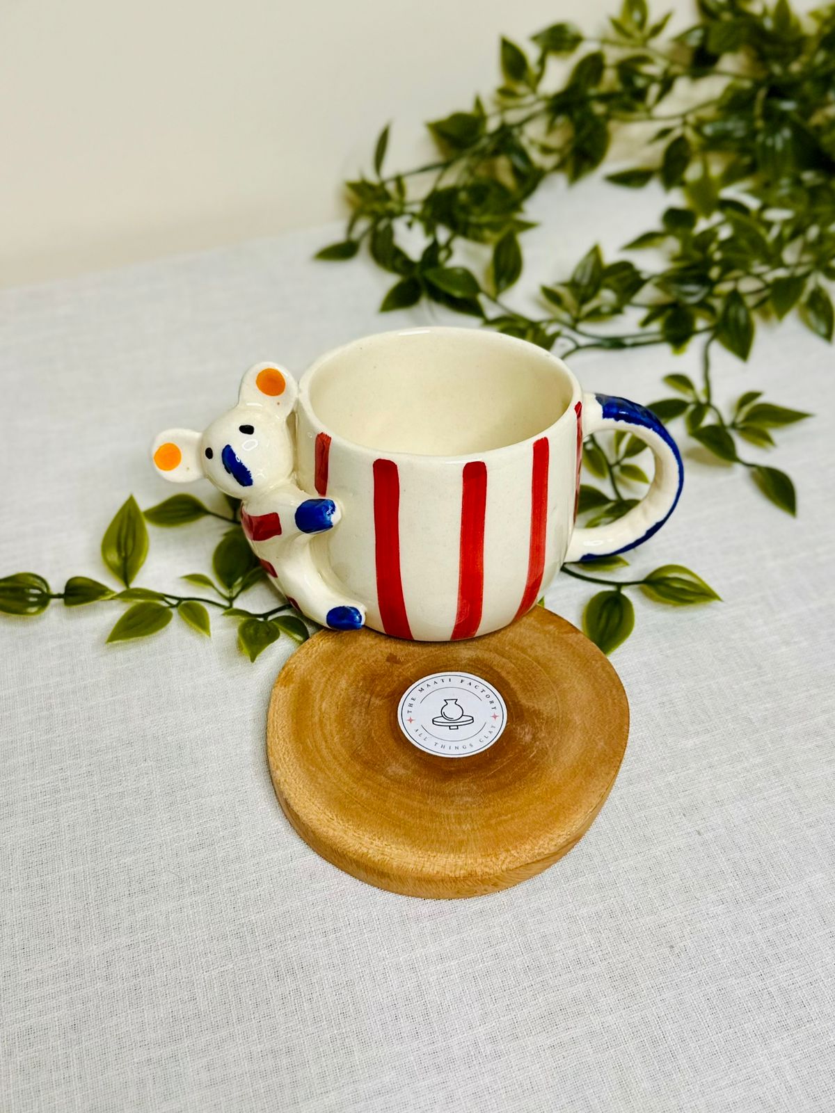 Adorable Koala Hug Ceramic Mug