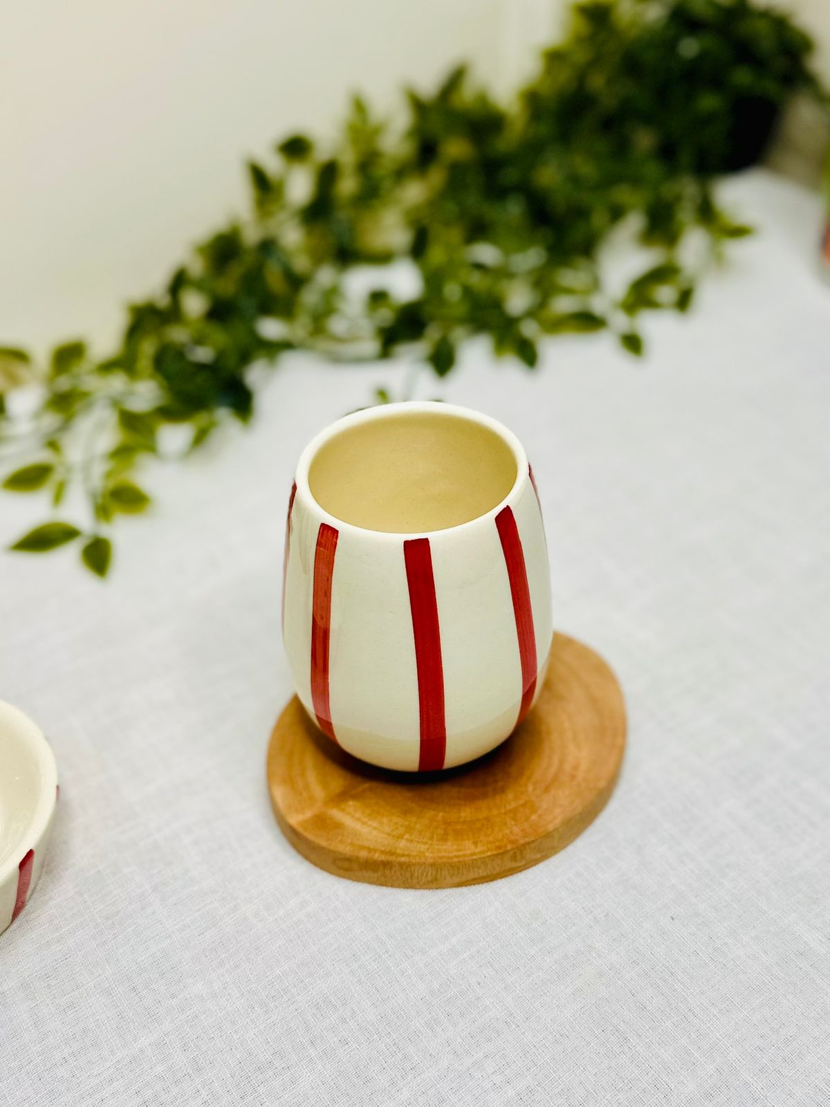 Bold Stripe 3-Piece Ceramic Bathroom Set