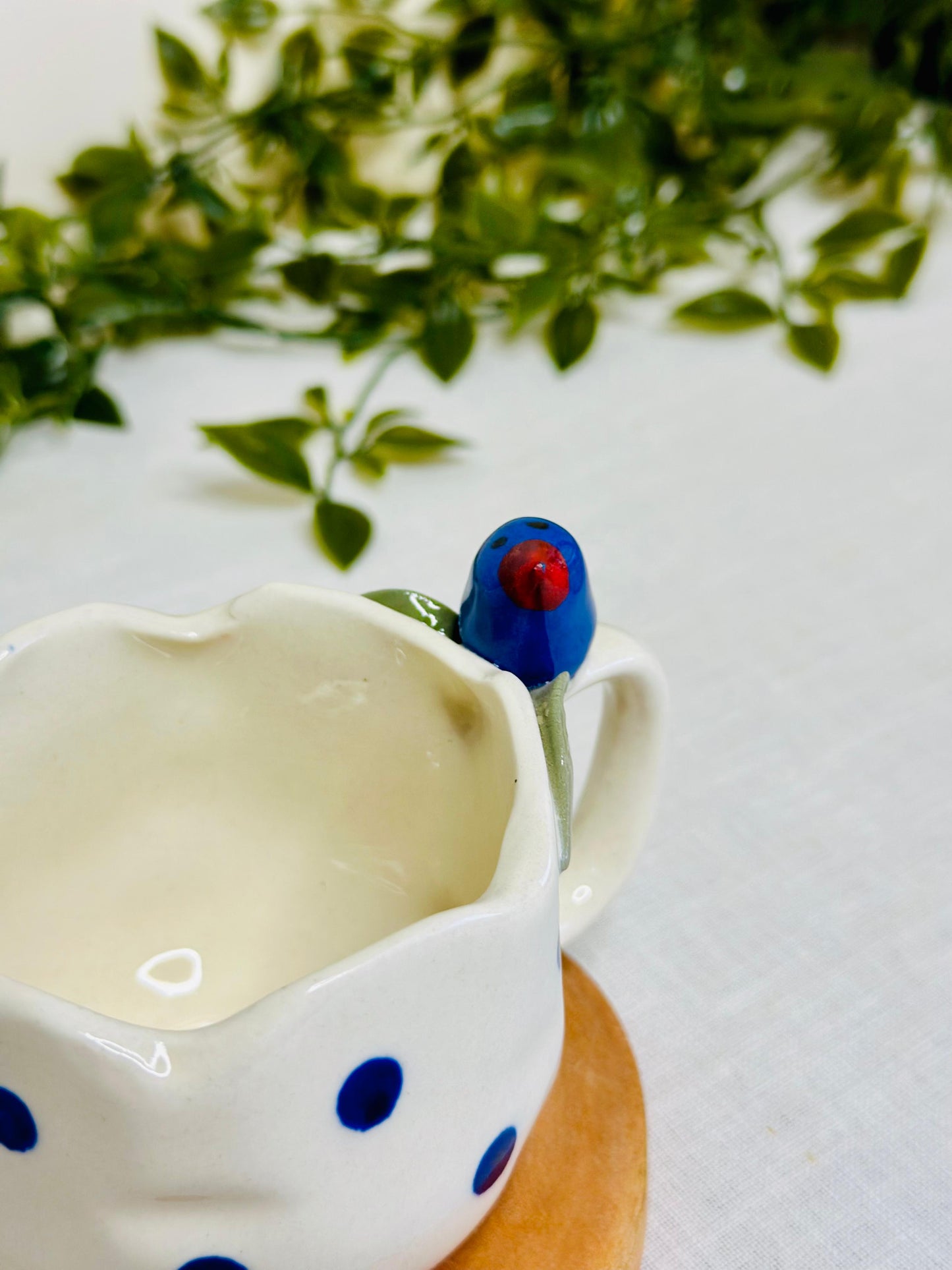 Chirpy Charm Handcrafted Ceramic Mug