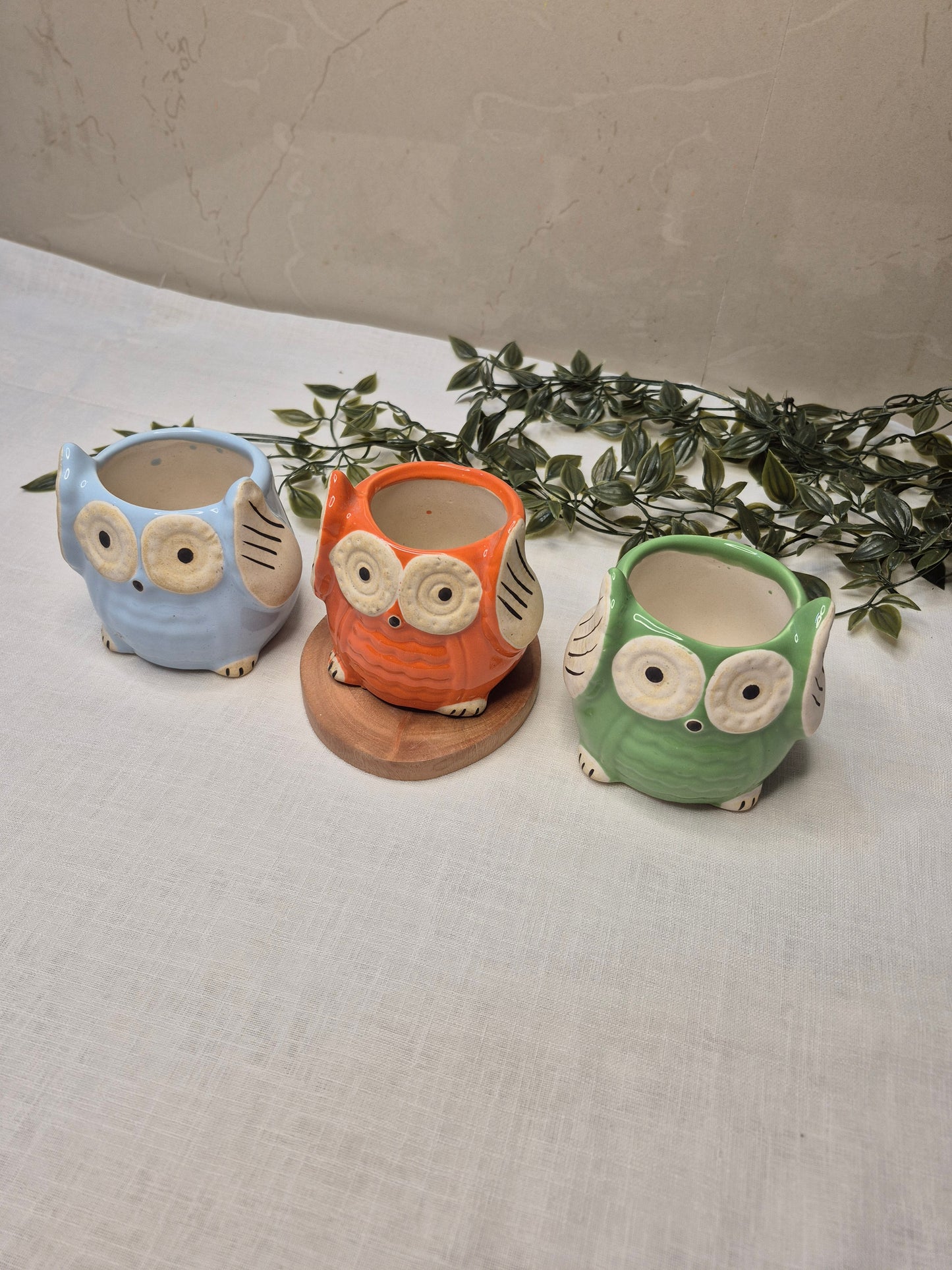 Owl Table Planter