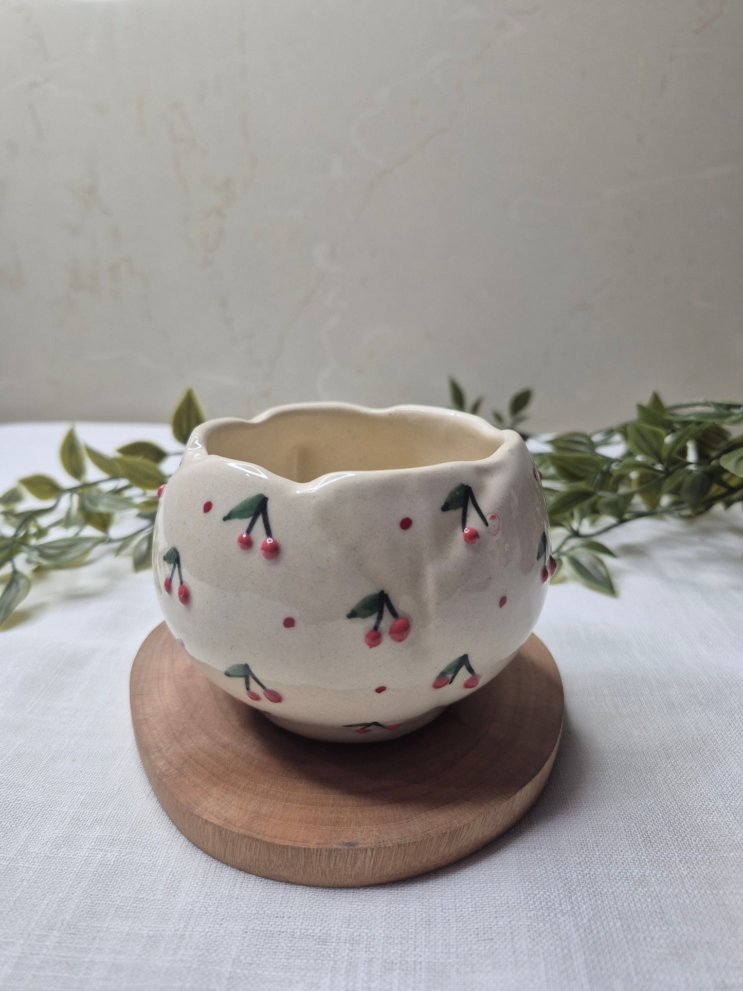 Handcrafted "Cherry Blossom" Artisan Mug