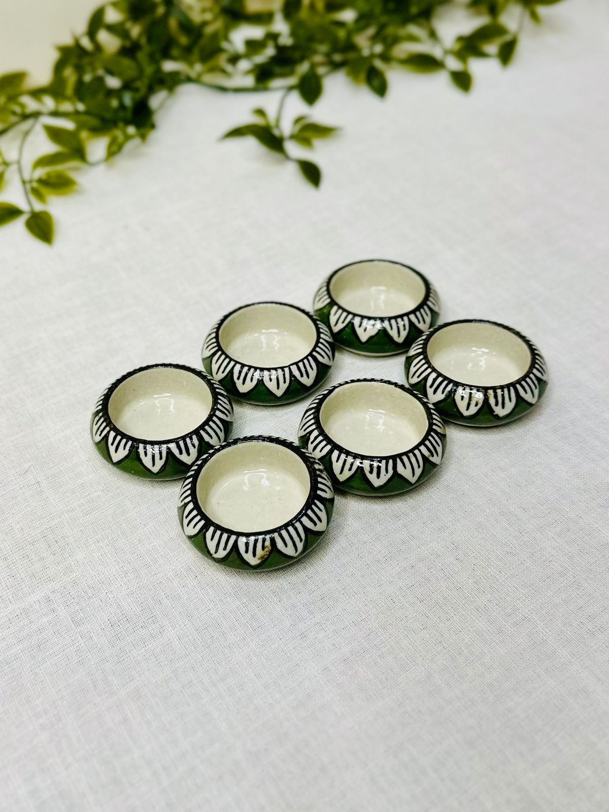 Diya set of 6