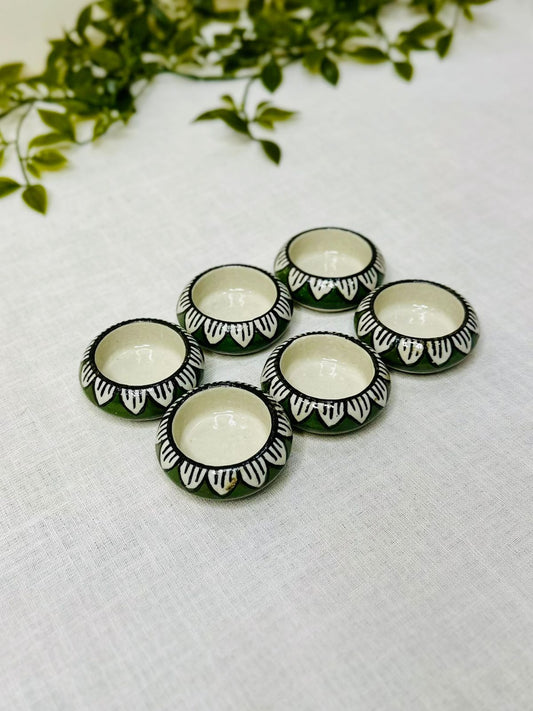 Diya set of 6