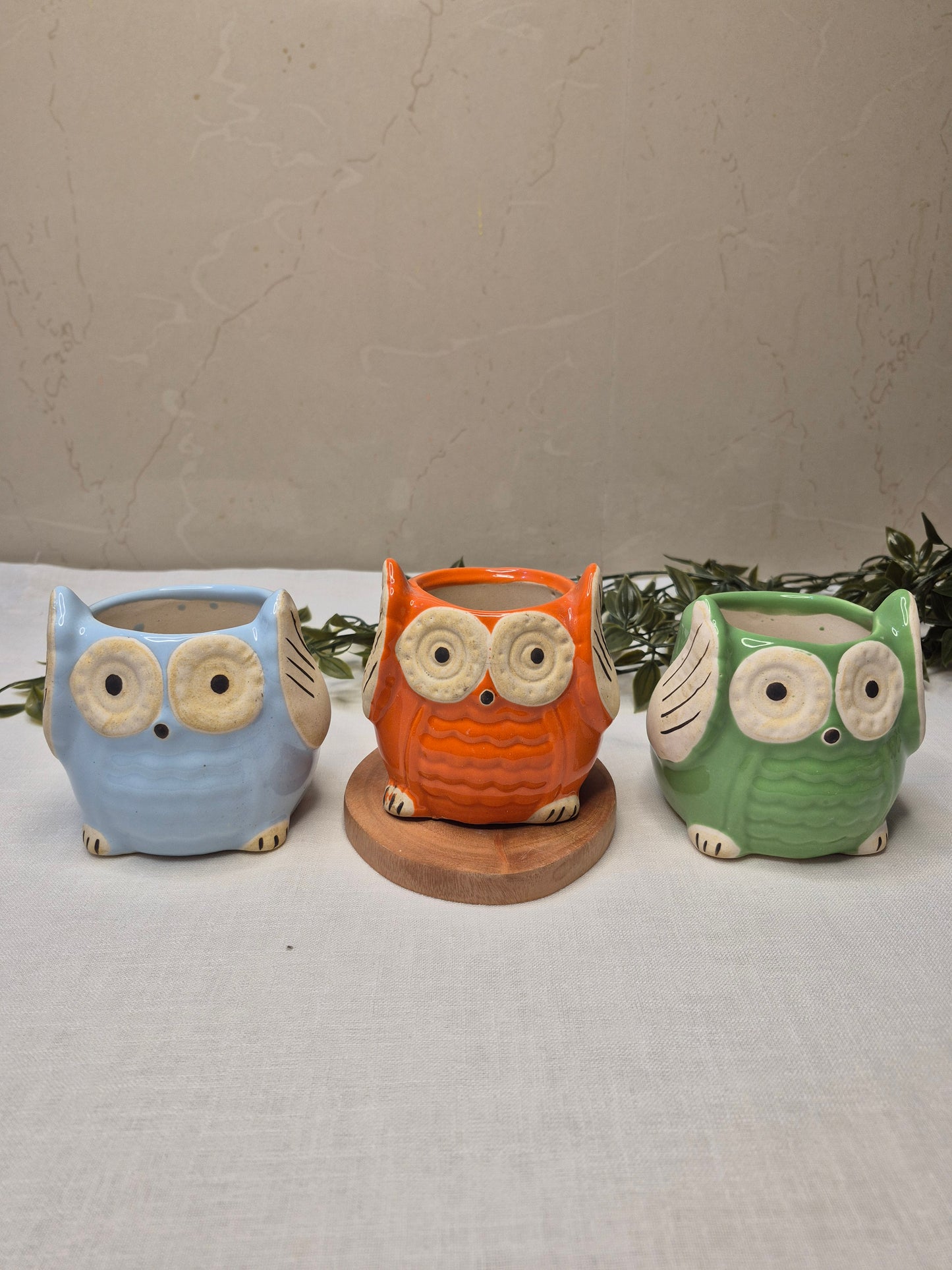 Owl Table Planter
