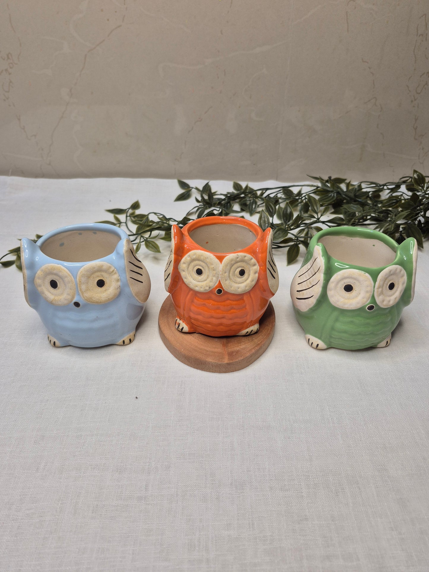Owl Table Planter