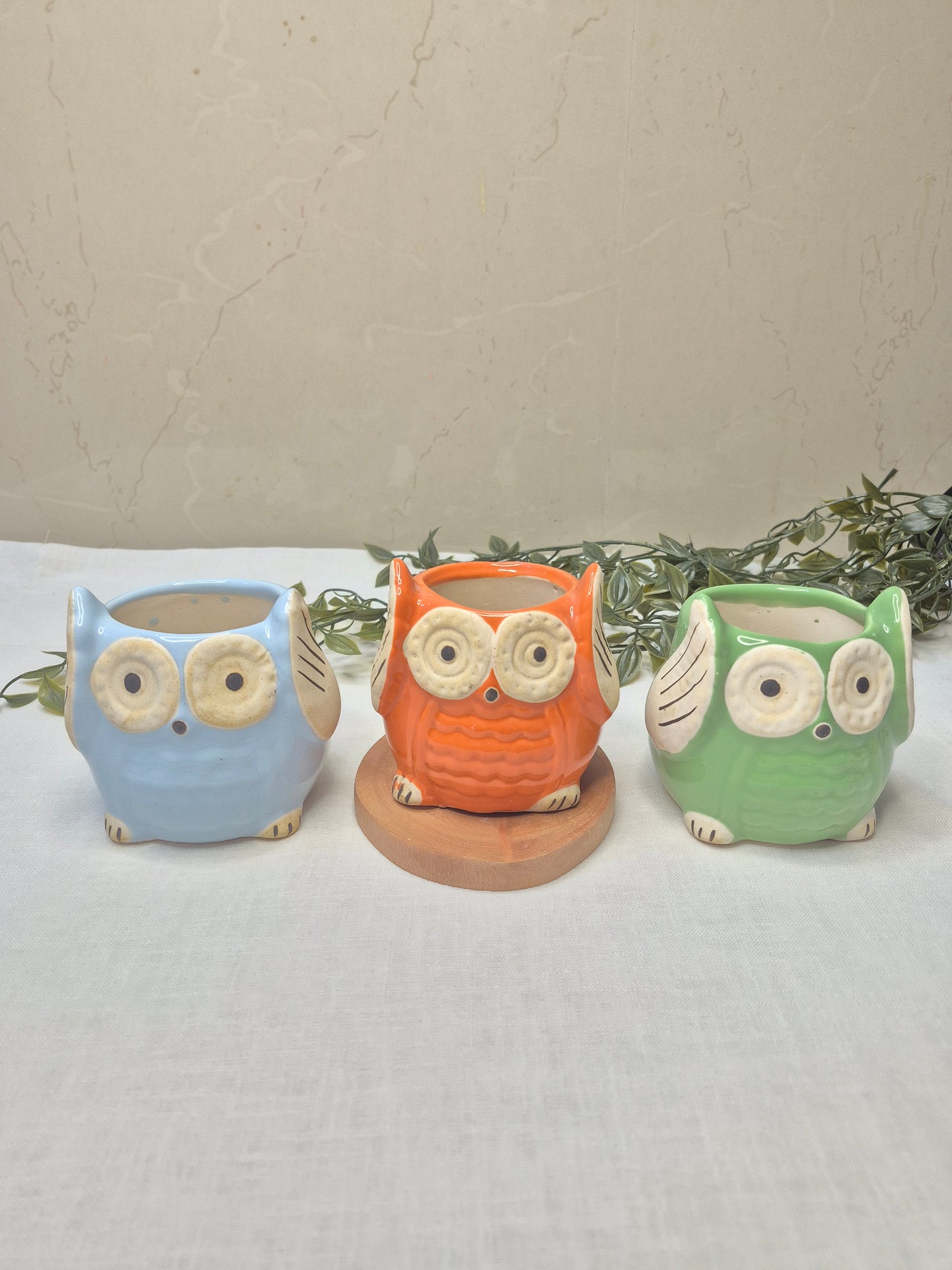 Owl Table Planter